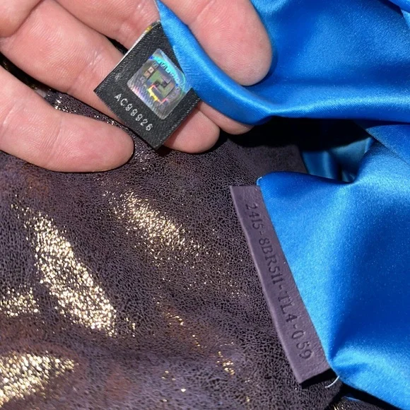 Fendi squirrel embellished velvet spy bag rare limited edition handbag hobo - Picture 15 of 16